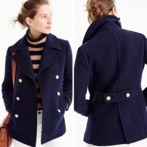 J. Crew Majesty Peacoat Stadium Cloth